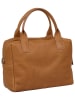 Burkely Leder-Henkeltasche "Soft Skylar" in Cognac - (B)24 x (H)21 x (T)10 cm