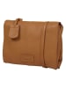 Burkely Leder-Umhängetasche "Soft Skylar" in Hellbraun - (B)23 x (H)17 x (T)4 cm