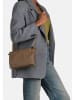 Burkely Leder-Umhängetasche "Soft Skylar" in Taupe - (B)23 x (H)17 x (T)4 cm