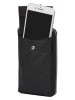 Burkely Leder-Handytasche "Soft Skylar" in Schwarz - (B)11 x (H)18 x (T)4 cm