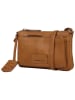 Burkely Leder-Umhängetasche "Soft Skylar" in Cognac - (B)20 x (H)13 x (T)6 cm