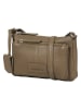 Burkely Leder-Umhängetasche "Soft Skylar" in Taupe - (B)20 x (H)13 x (T)6 cm