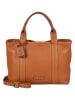 Burkely Leder-Henkeltasche "Soft Skylar" in Hellbraun - (B)33 x (H)21 x (T)13 cm