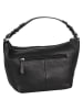 Burkely Leder-Henkeltasche "Soft Skylar" in Schwarz - (B)31 x (H)18 x (T)13 cm
