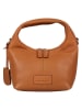Burkely Leder-Henkeltasche "Soft Skylar" in Hellbraun - (B)18 x (H)15 x (T)11 cm