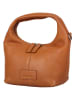 Burkely Leder-Henkeltasche "Soft Skylar" in Hellbraun - (B)18 x (H)15 x (T)11 cm