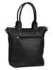 Burkely Leder-Henkeltasche "Soft Skylar" in Schwarz - (B)29 cm