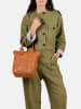Burkely Leder-Henkeltasche "Soft Skylar" in Hellbraun - (B)29 x (H)28 x (T)14 cm