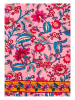 Aller Simplement Schal in Rosa/ Blau - (L)180 x (B)50 cm