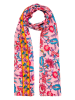 Aller Simplement Schal in Rosa/ Blau - (L)180 x (B)50 cm
