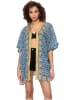 Aller Simplement Kimono in Blau/ Beige