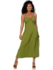 Aller Simplement Jurk olijfgroen