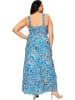 Aller Simplement Kleid in Blau/ Weiß