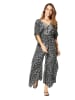 Aller Simplement Jumpsuit zwart/wit