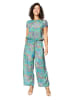 Aller Simplement Jumpsuit turquoise/meerkleurig