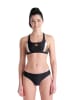 Arena Bikini in Schwarz/ Anthrazit