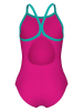 Arena Strój kąpielowy w kolorze różowo-turkusowym