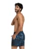 Arena Badeshorts in Schwarz/ Türkis