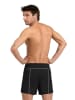 Arena Badeshorts in Schwarz/ Grau
