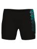 Arena Badehose in Schwarz/ Türkis