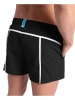 Arena Badeshorts in Schwarz/ Weiß