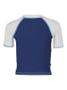 Arena Badeshirt in Dunkelblau/ Weiß