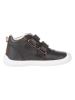 Bundgaard Leder-Sneakers "The Walk Strap Sporty" in Schwarz