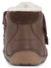 Bundgaard Buty "Petit Mid Winter Strap" w kolorze brązowym do nauki chodzenia