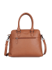 Bellicci Leren handtas "Carol" lichtbruin - (B)33 x (H)26 x (D)14 cm