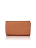 Bellicci Leder-Geldbörse "Cher" in Hellbraun - (B)16 x (H)10 x (T)4 cm