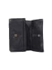 Bellicci Leder-Geldbörse "Cosette" in Schwarz - (B)17 x (H)10 x (T)3 cm