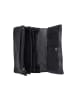 Bellicci Leder-Geldbörse "Cosette" in Schwarz - (B)17 x (H)10 x (T)3 cm