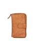 Bellicci Skórzany portfel "Collins" w kolorze jasnobrązowym - 9 x 17 x 3 cm