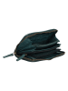 Bellicci Leder-Geldbörse "Eleanor" in Petrol - (B)19,5 x (H)9,5 x (T)2,5 cm