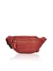 Bellicci Skórzana saszetka "Elliot" w kolorze czerwonym - 30 x 14 x 8 cm