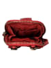 Bellicci Leder-Handytasche "Emberly" in Rot - (B)11 x (H)18,5 x (T)2,5 cm