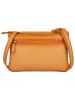 Bellicci Leder-Umhängetasche "Kline" in Orange - (B)24 x (H)15 x (T)4 cm