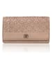 Bellicci Leder-Geldbörse "Perla" in Taupe - (B)17,5 x (H)10 x (T)3 cm