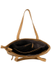 SPARWELL Leren handtas "Ashlee" cognackleurig - (B)39 x (H)41 x (D)9 cm