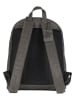SPARWELL Leder-Rucksack "Aaron" in Grau - (B)31 x (H)40,5 x (T)11 cm