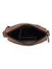 SPARWELL Leder-Umhängetasche "Braxton" in Braun - (B)19 x (H)21 x (T)6 cm