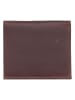 SPARWELL Skórzany portfel "Nakia" w kolorze brązowym - 10,5 x 9 x 2,5 cm