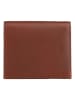 SPARWELL Skórzany portfel "Nakia" w kolorze jasnobrązowym - 10,5 x 9 x 2,5 cm