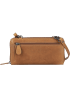 SPARWELL Skórzana torebka w kolorze jasnobrązowym na telefon - 19 x 9 x 3 cm