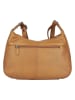 SPARWELL Leren schoudertas "Optimistic Olly" cognackleurig - (B)34,5 x (H)21,5 x (D)9 cm
