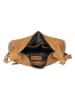 SPARWELL Leren schoudertas "Optimistic Olly" cognackleurig - (B)34,5 x (H)21,5 x (D)9 cm