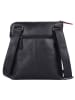 SPARWELL Leder-Umhängetasche "Worldly wilbur" in Schwarz - (B)21 x (H)25 x (T)5 cm