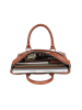 Bellicci Leren laptoptas "Koen" lichtbruin - (B)42 x (H)30 x (D)11 cm