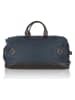 SPARWELL Skórzana torba podróżna w kolorze granatowym - 54 x 27 x 27 cm