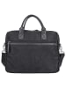 SPARWELL Leder-Businesstasche "Sure Smith" in Schwarz - (B)39 x (H)31 x (T)12 cm